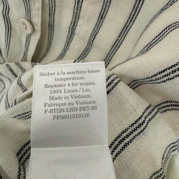 Everlane Linen Short-Sleeve Notch Shirt - Picture 8 of 9